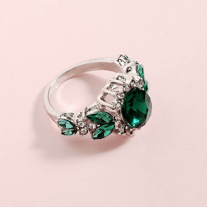 Fashion Jewelry Rhinestone Crystal Ring display picture 3