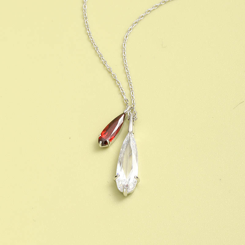 Light Luxury Niche Simple Classic S925 Silver Necklace display picture 2