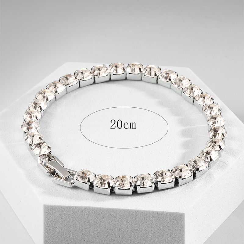 Bracelet En Cristal De Chaîne De Griffe De Bijoux De Mode Des Hommes display picture 3