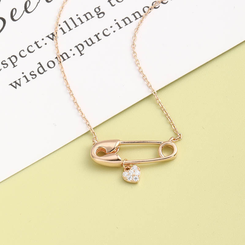 Light Luxury Niche S925 Silver Necklace display picture 4