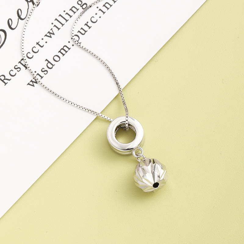 Light Luxury Niche Simple S925 Silver Necklace display picture 1