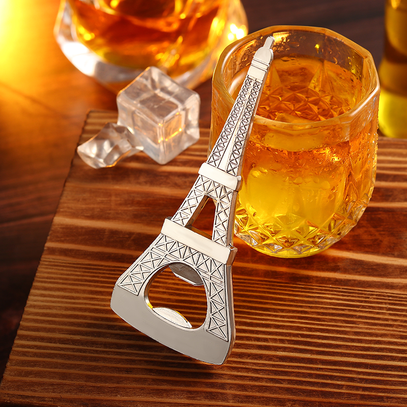 Personalized Beer Corkscrew Silver Tower Corkscrew display picture 2