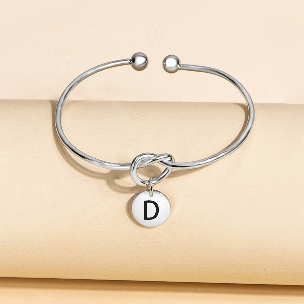 Bracelet Ouvert Noeud 26 Lettres display picture 10