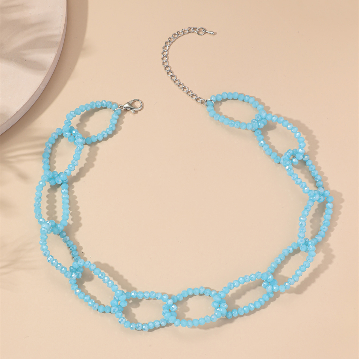 Fashion Acrylic Handmade Women's Alloy Geometric Clavicle Chain display picture 1