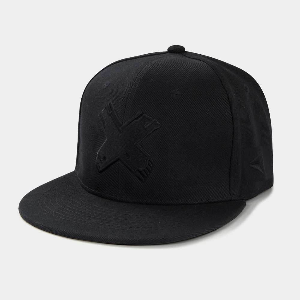 قابل للتعديل التطريز إلكتروني X شقة حافة قبعة بيسبول عارضة قبعة display picture 6
