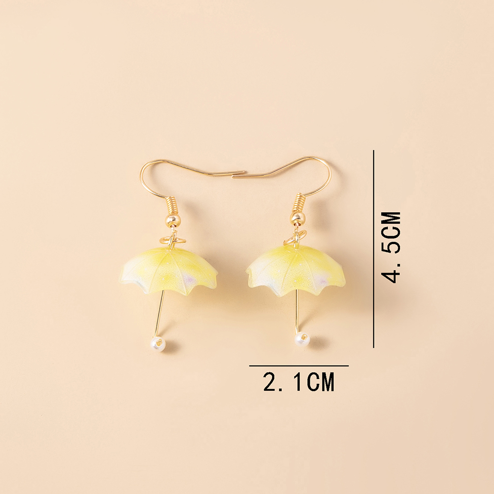 Fairy Style Princess Cute Color Block Synthesis Arylic Acrylic Earrings display picture 2