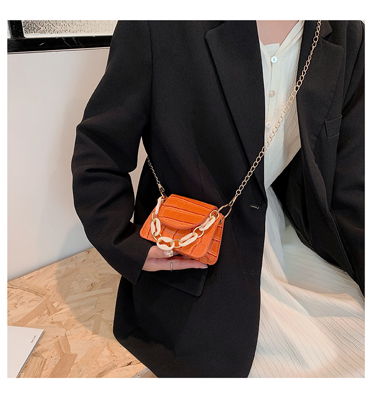 Women's Mini Pu Leather Streetwear Flip Cover Crossbody Bag display picture 5