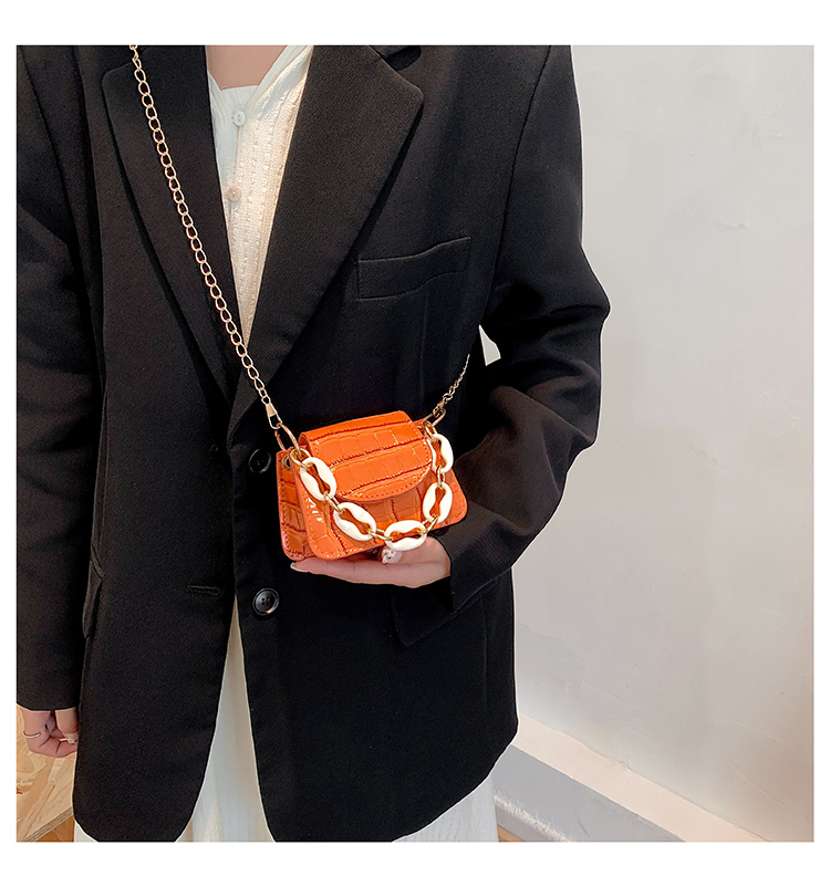 Women's Mini Pu Leather Streetwear Flip Cover Crossbody Bag display picture 6