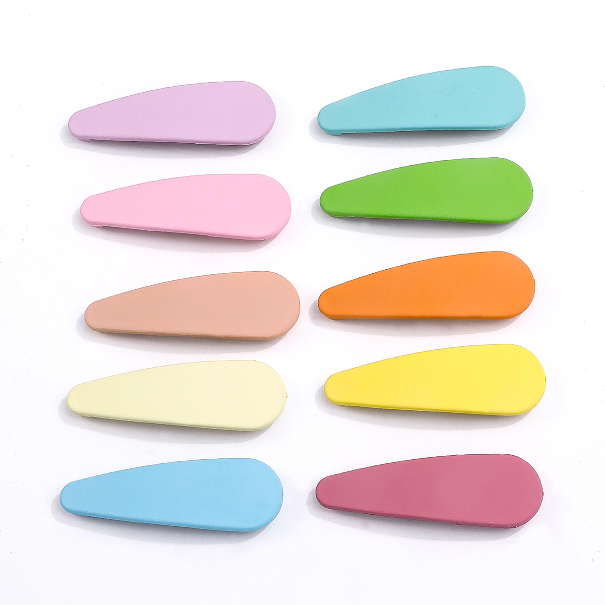 Mode Niedlichen Candy Farbe Macarons Bunte Matt Haar Clip display picture 1