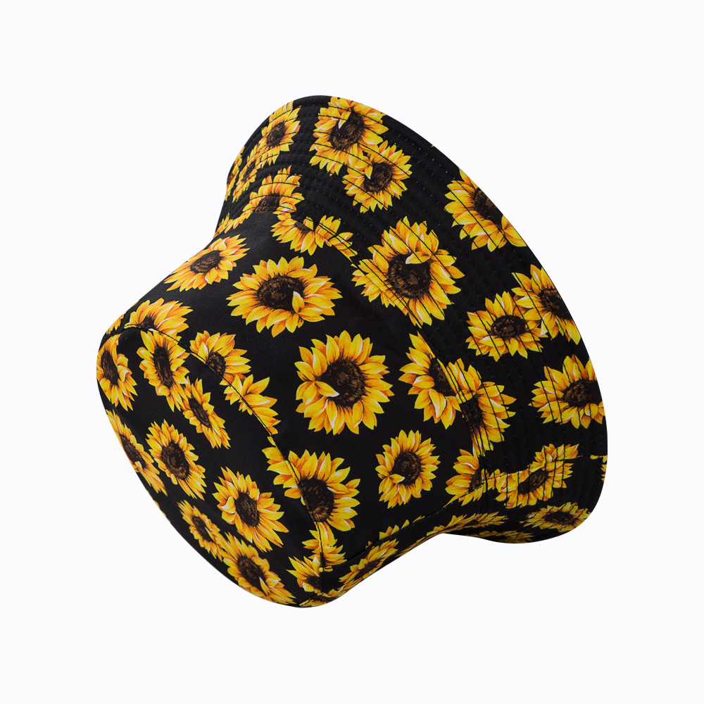 Fashion New Sunflower Bucket Hat Male And Female Sun Protection Hat display picture 3