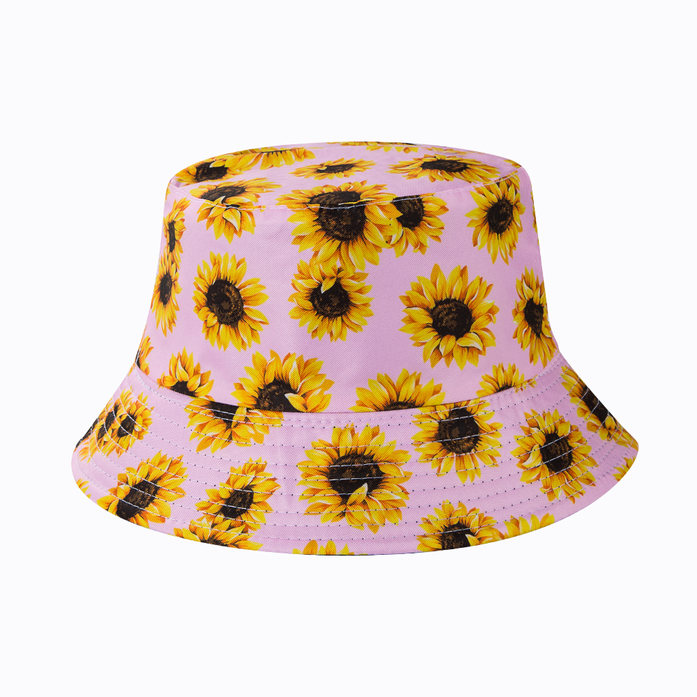 Fashion New Sunflower Bucket Hat Male And Female Sun Protection Hat display picture 6