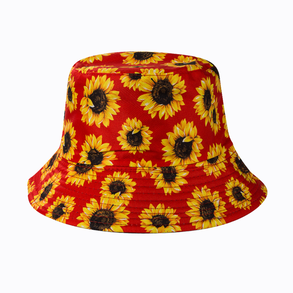 Fashion New Sunflower Bucket Hat Male And Female Sun Protection Hat display picture 7
