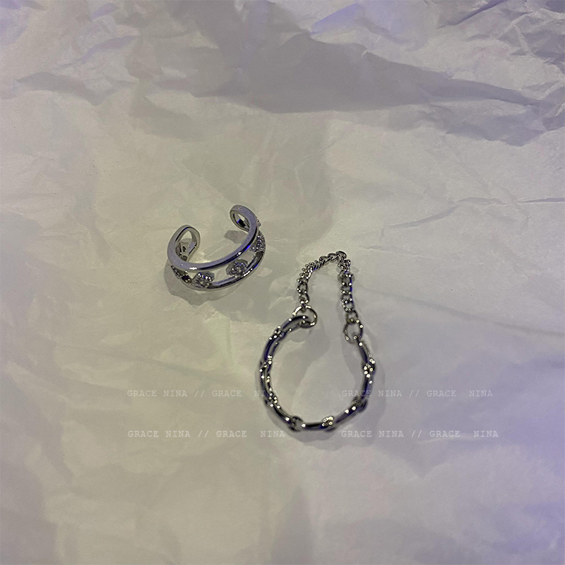 Fashion Asymmetric Tassel Chain Ear Clip Non-piercing Female Earrings display picture 5