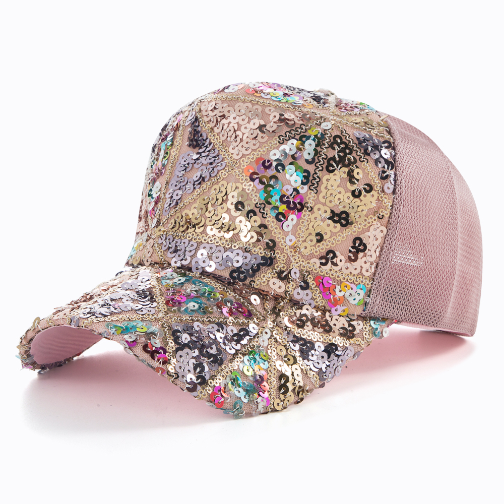 Fashion New Spring Summer Women's Casual Mesh Cap Thin Peaked Cap display picture 3