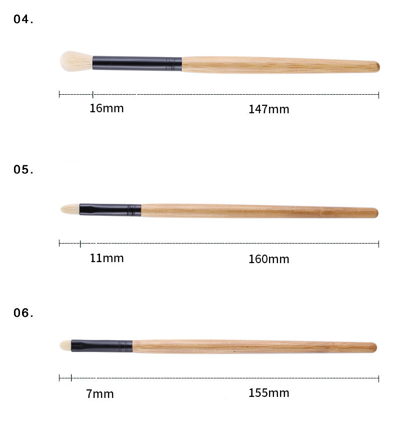 Simple Fashion Contrast Color Wooden Handle Single Makeup Brush Wholesale Nihaojewelry display picture 8