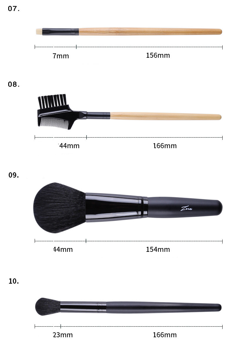 Simple Fashion Contrast Color Wooden Handle Single Makeup Brush Wholesale Nihaojewelry display picture 9