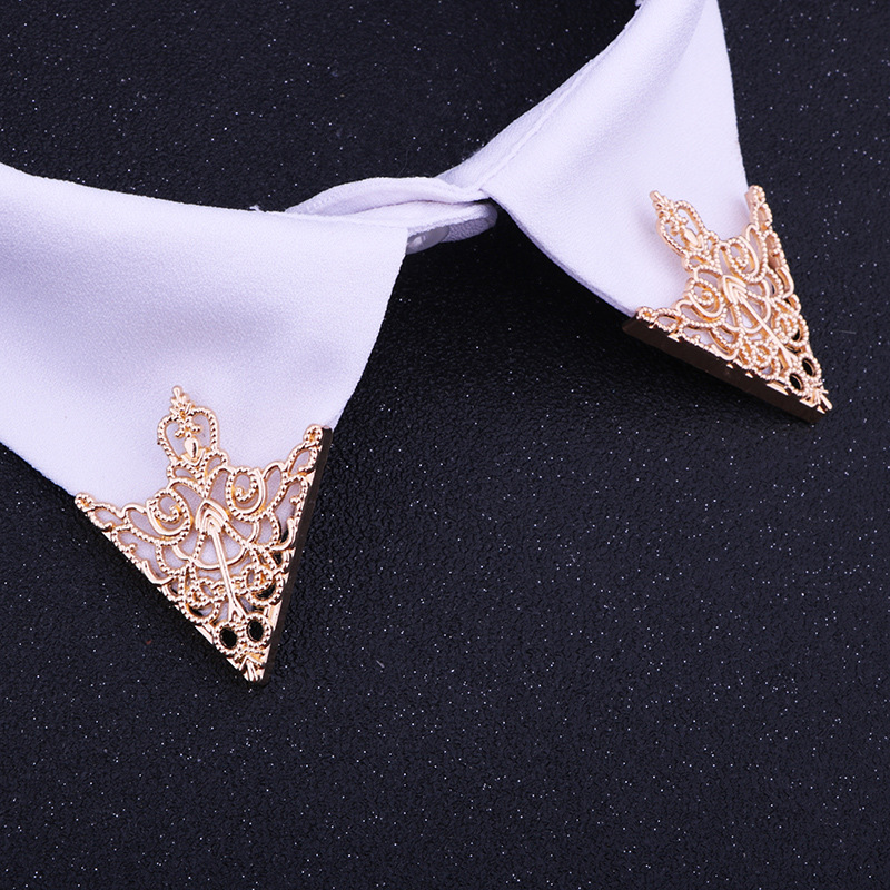 Retro Triangle Alloy Zinc Women'S Men'S Brooches display picture 3