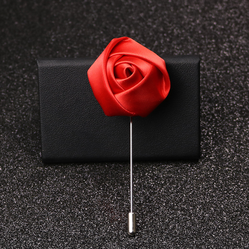 Fashion New Style Color Rose Flower Shape Corsage Alloy Brooch display picture 4