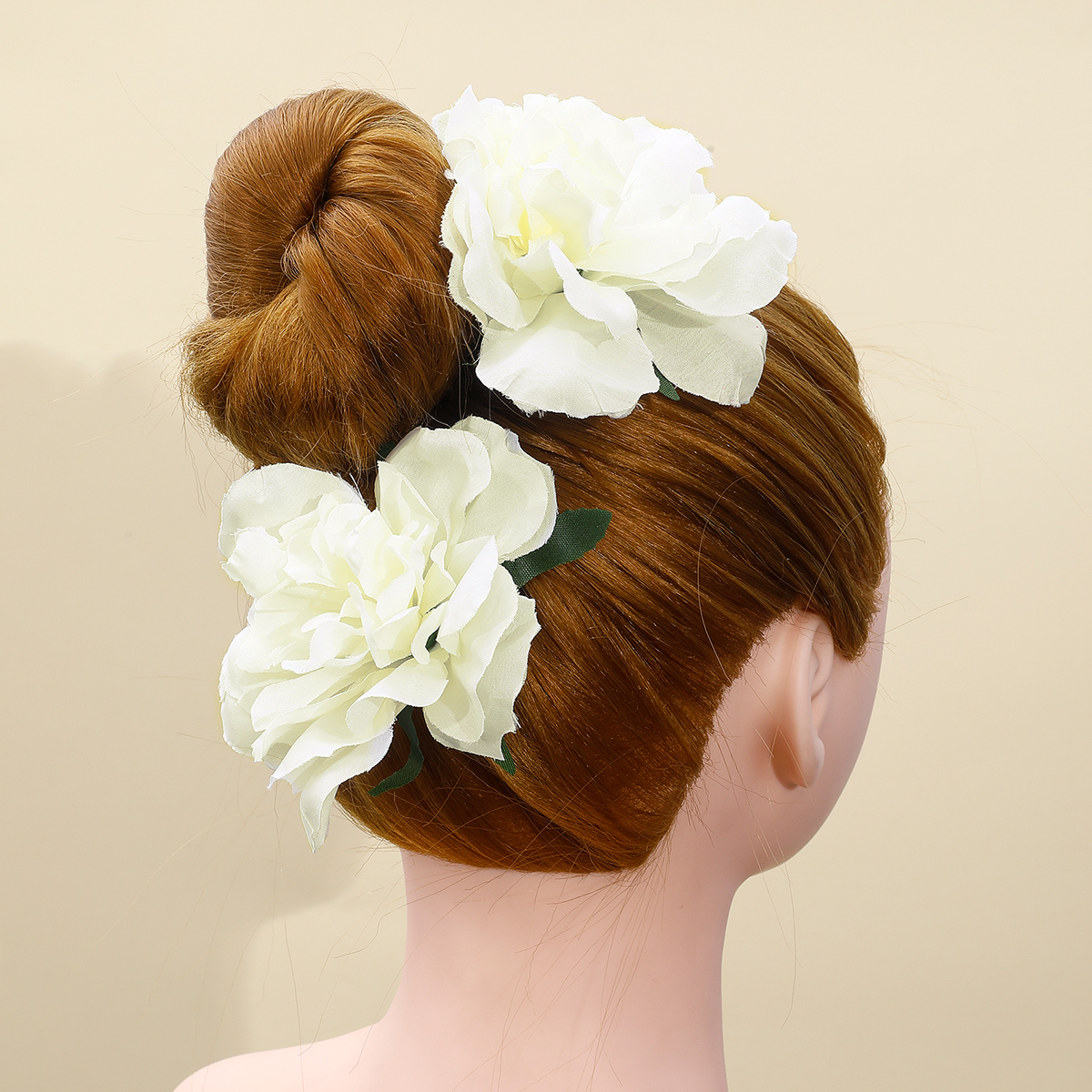 Fashion Beach Vacation White Flower Shaped Barrettes Hair Accessories display picture 4