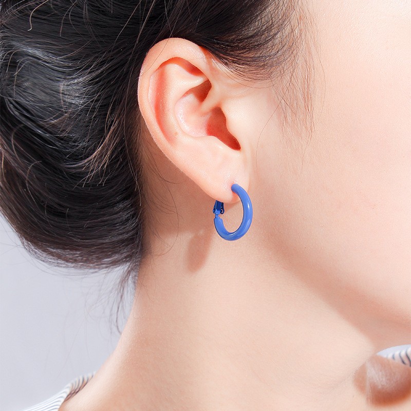 Fashion C Shape Alloy Earrings display picture 1