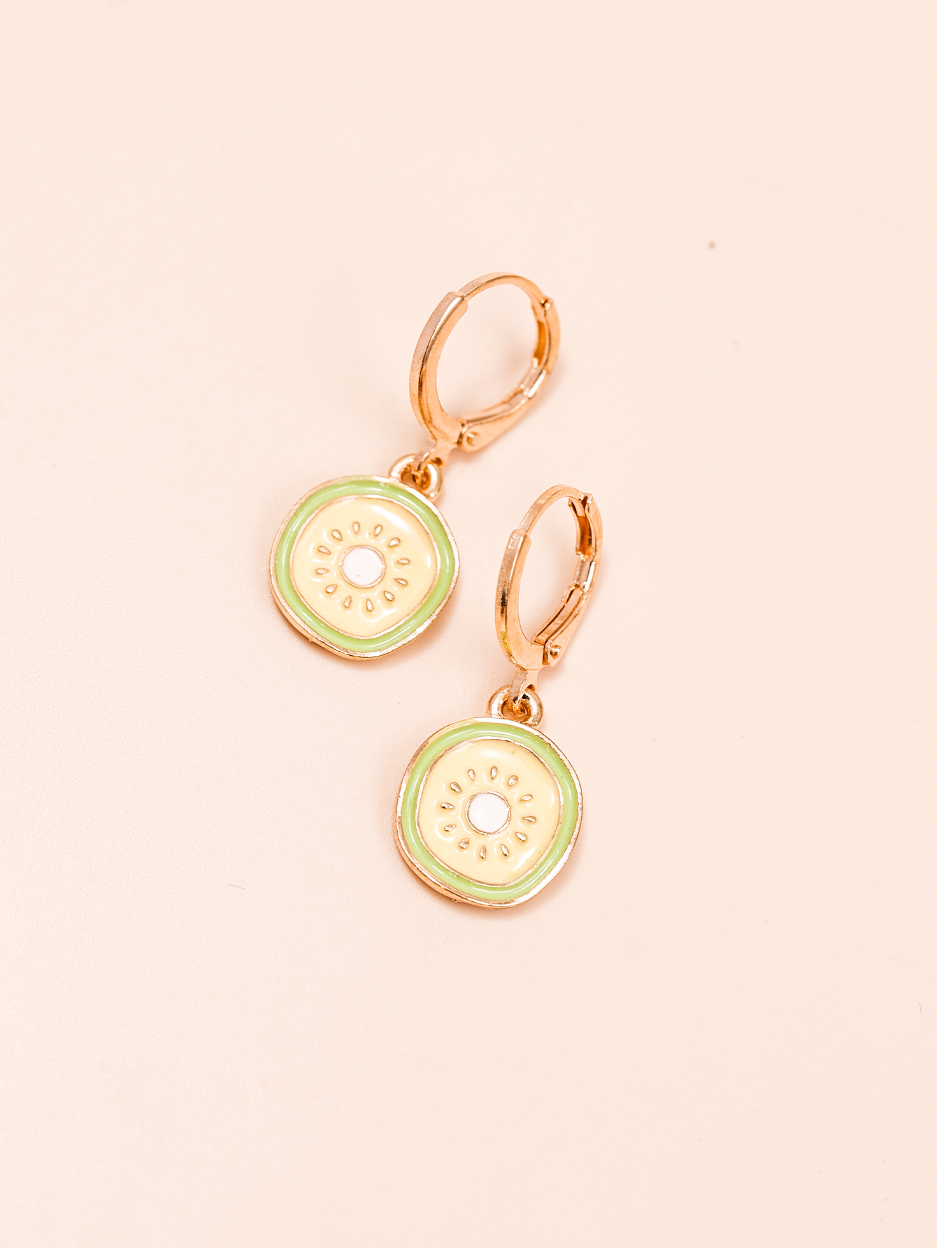 Cute Fruit Alloy No Inlaid Earrings display picture 3