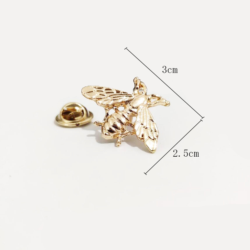 Fashion Accessories Cute Bee Shape Alloy Brooch One Piece display picture 1