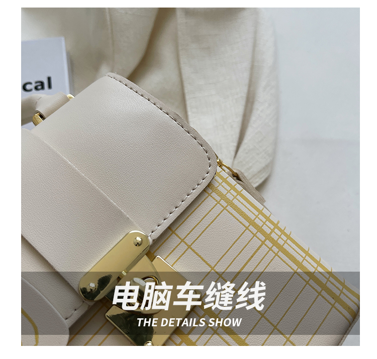 Fashion Portable Small Square Women's Cross-body Solid Color Bag display picture 7