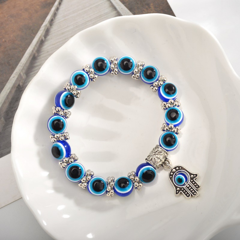 Gothic Eye No Inlaid Resin Wholesale Bracelets display picture 4
