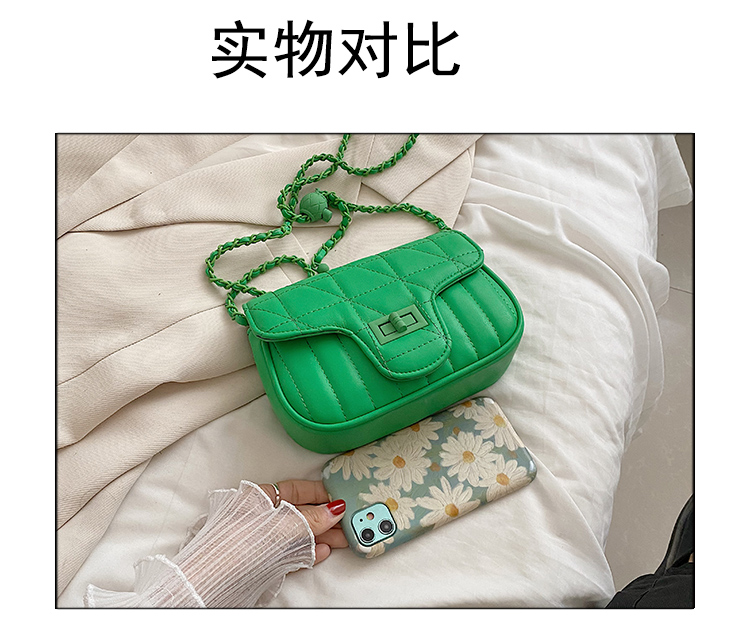 Fashion Chain Women's Summer 2022 New Messenger Square Bag display picture 3