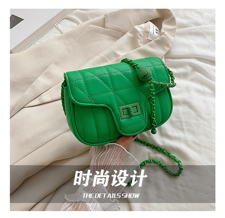 Fashion Chain Women's Summer 2022 New Messenger Square Bag display picture 7