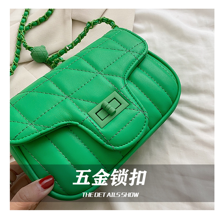 Fashion Chain Women's Summer 2022 New Messenger Square Bag display picture 9
