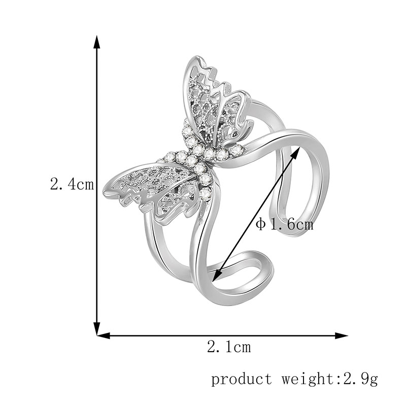 One Butterfly Ring display picture 1
