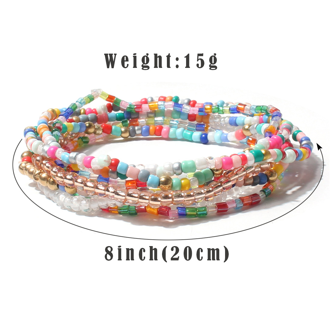 Fashion Geometric Beaded Wholesale Bracelets display picture 1