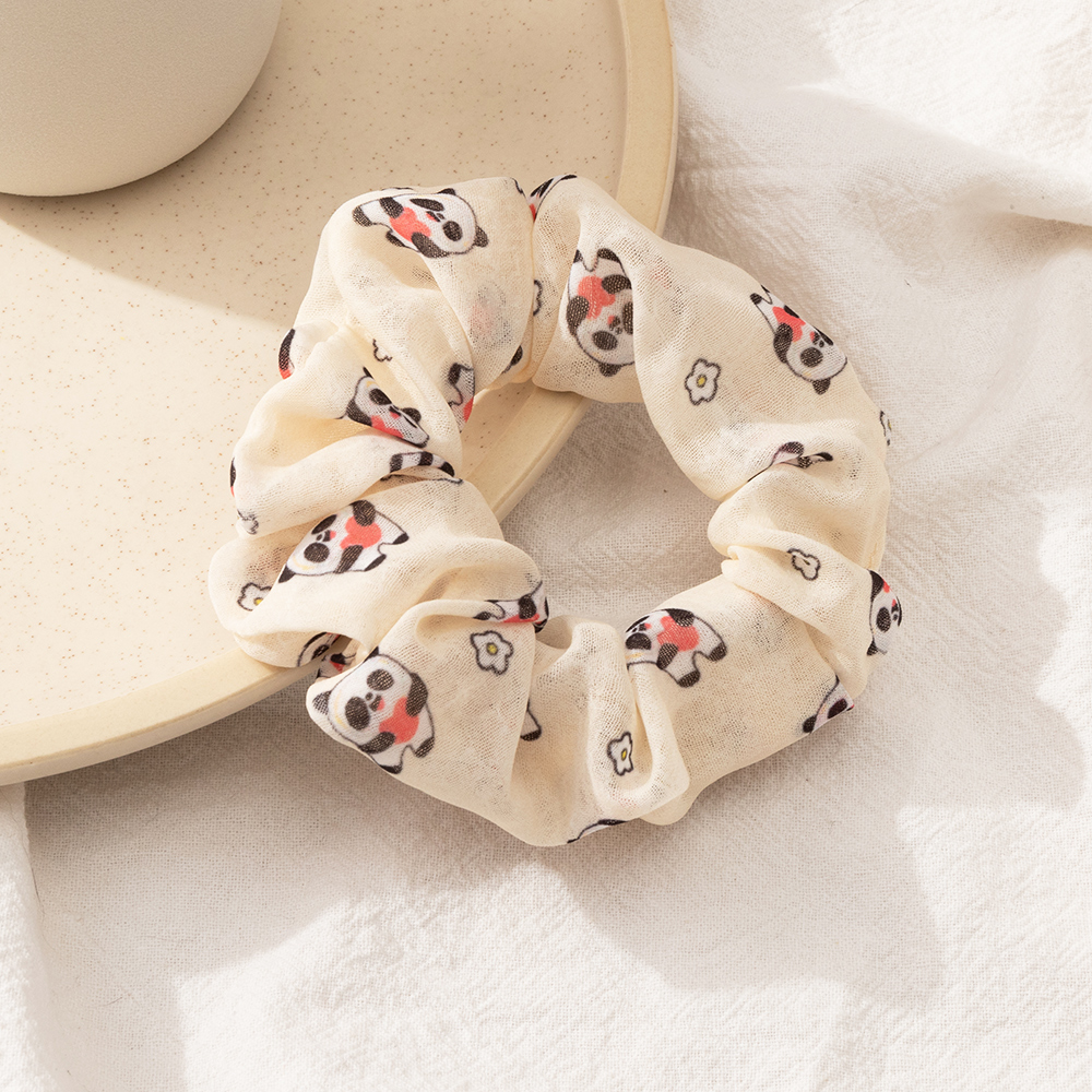 Mode Einfache Panda Tuch Weibliche Mixed Haar Brötchen Sommer Kopfschmuck display picture 9