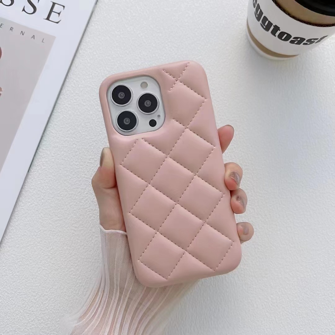 Simple Fashion Rhombus 13 Pro Max Hard Iphone Case display picture 5