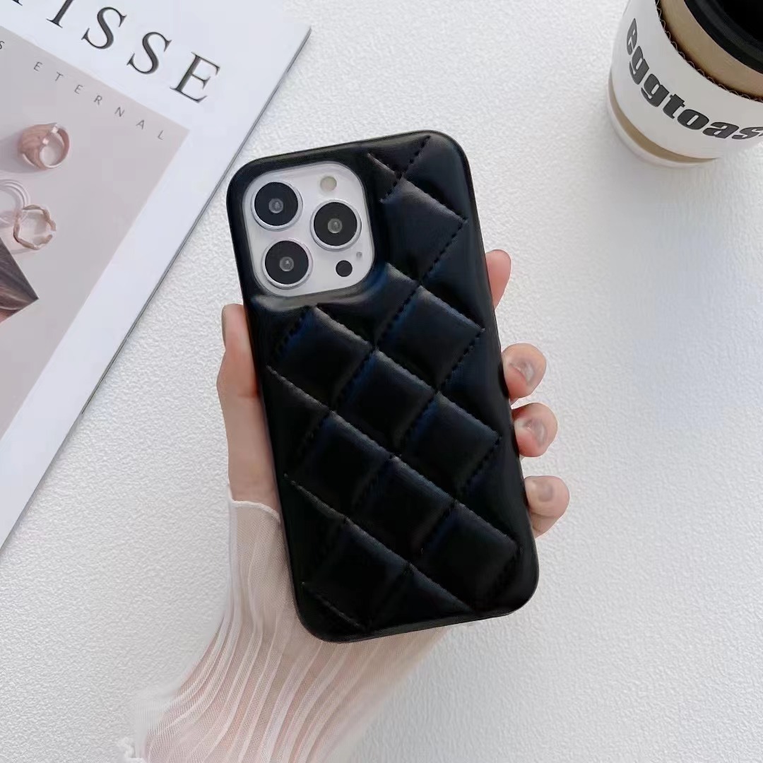 Simple Fashion Rhombus 13 Pro Max Hard Iphone Case display picture 7