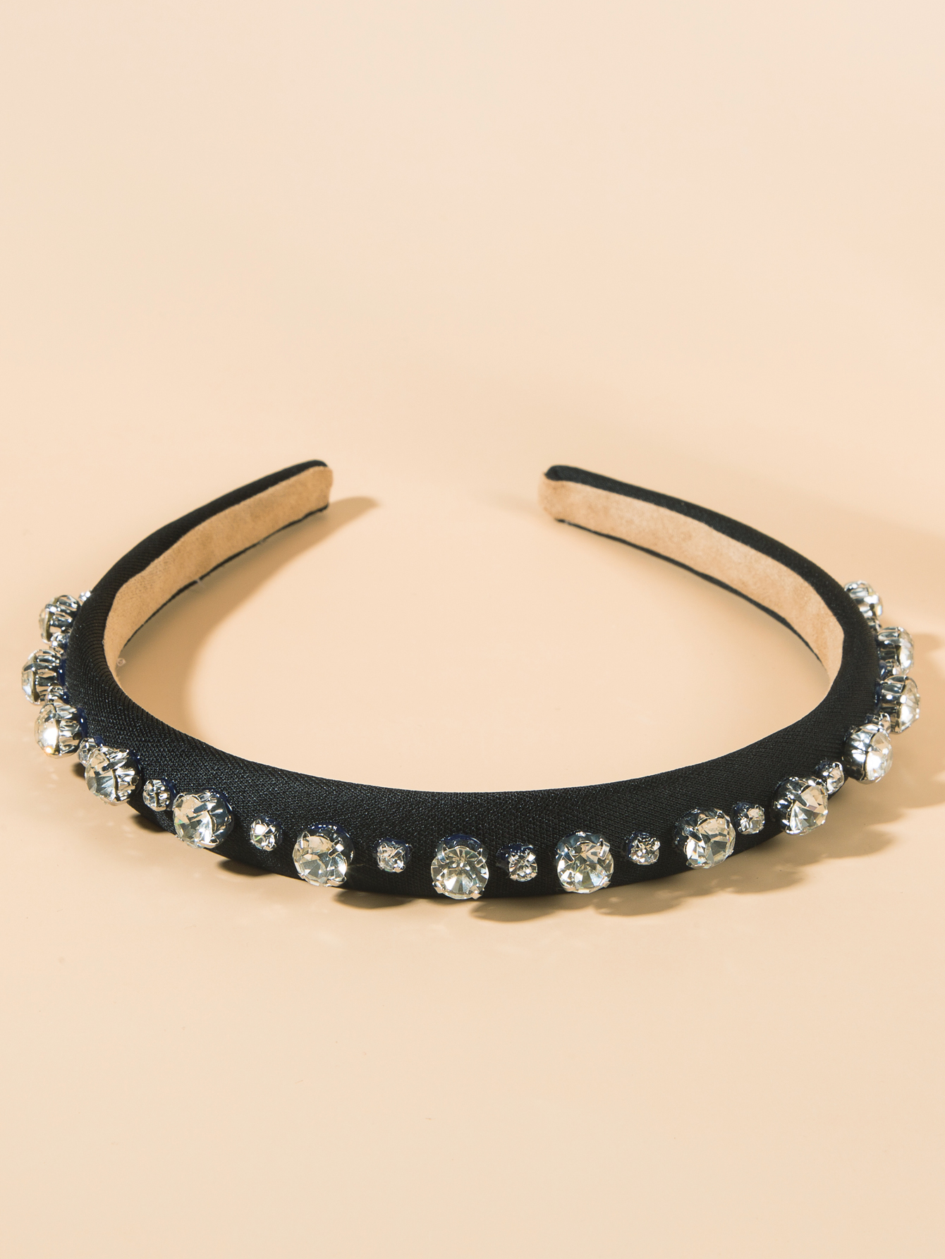 Fashion Shiny Rhinestone Baroque Headband Thin Edges Hair Accessories display picture 11