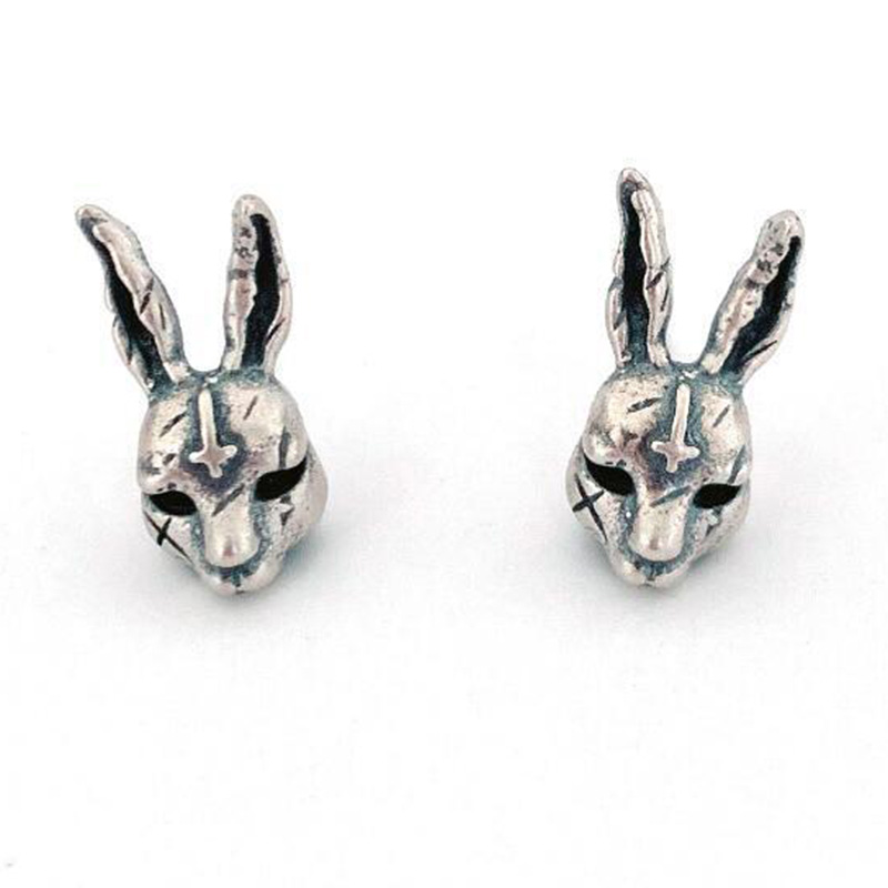 Fashion Cute Geometric Rabbit Stud Alloy Earrings Ornament display picture 2