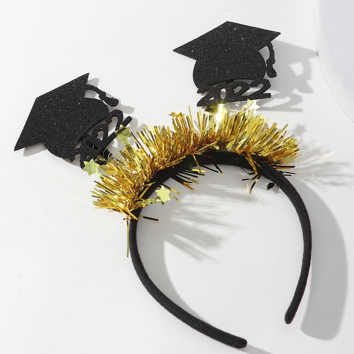 Fashion Graduation Season Mini Trencher Cap Doctorial Hat Tassel Headband display picture 2