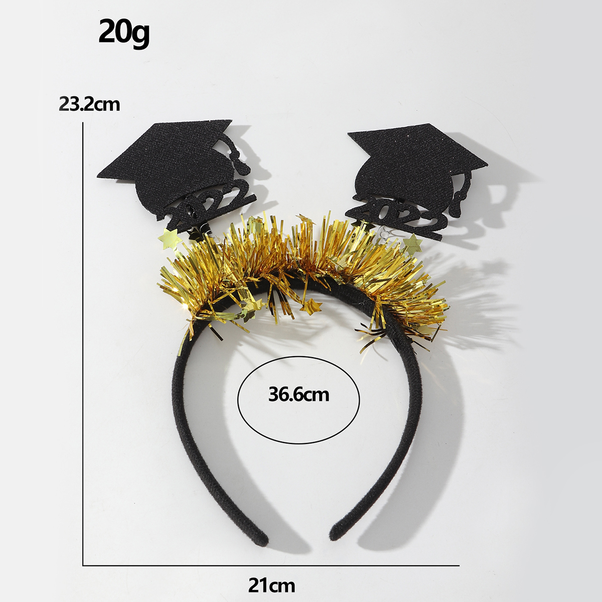 Fashion Graduation Season Mini Trencher Cap Doctorial Hat Tassel Headband display picture 3
