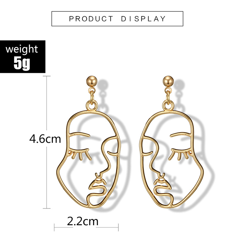 Simple Style Geometric Alloy Earrings display picture 2