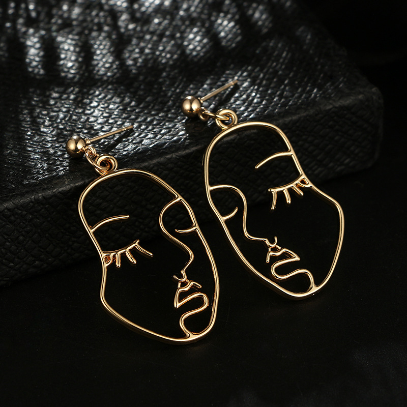 Simple Style Geometric Alloy Earrings display picture 3