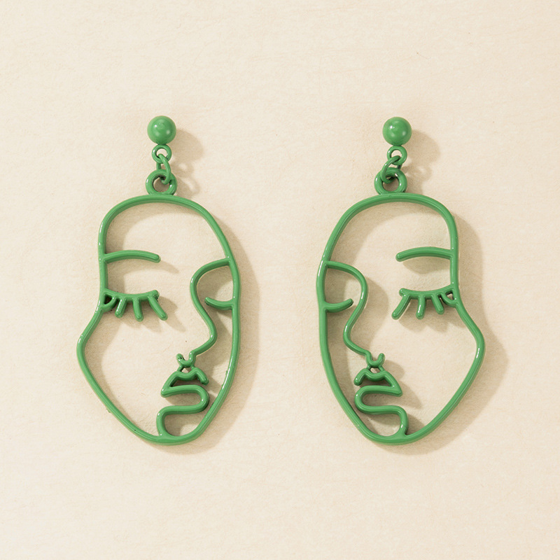 Simple Style Geometric Alloy Earrings display picture 6