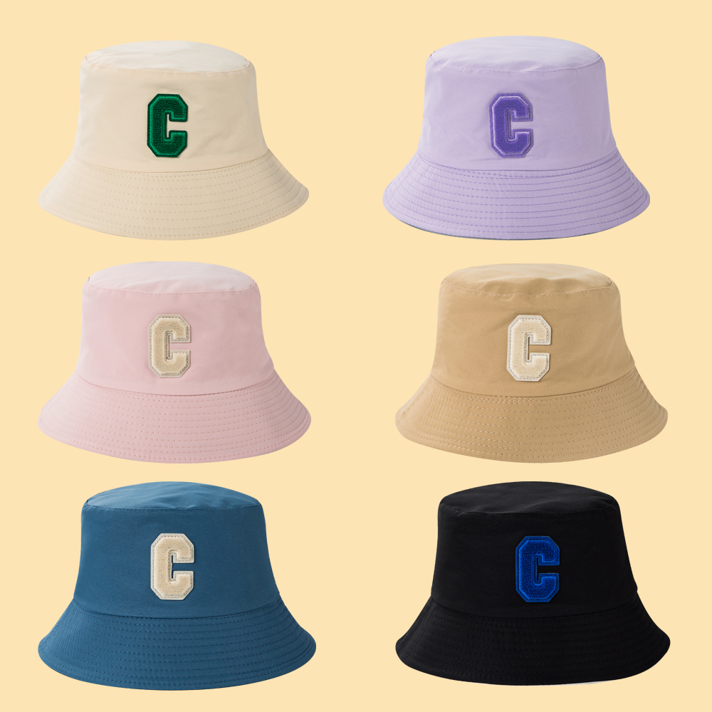 Wholesale Fashion Letter C Bucket Hat display picture 1