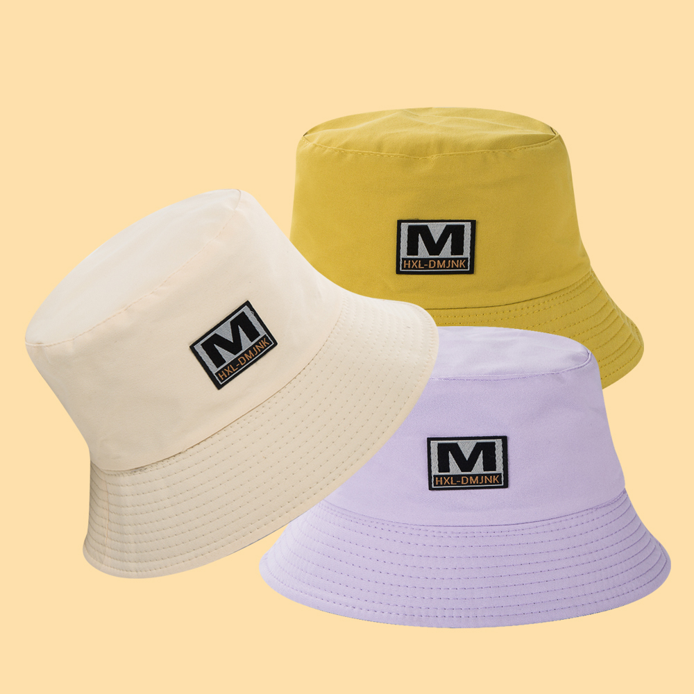 Fashion New M Letters Fisherman Hat Bucket Hat display picture 2
