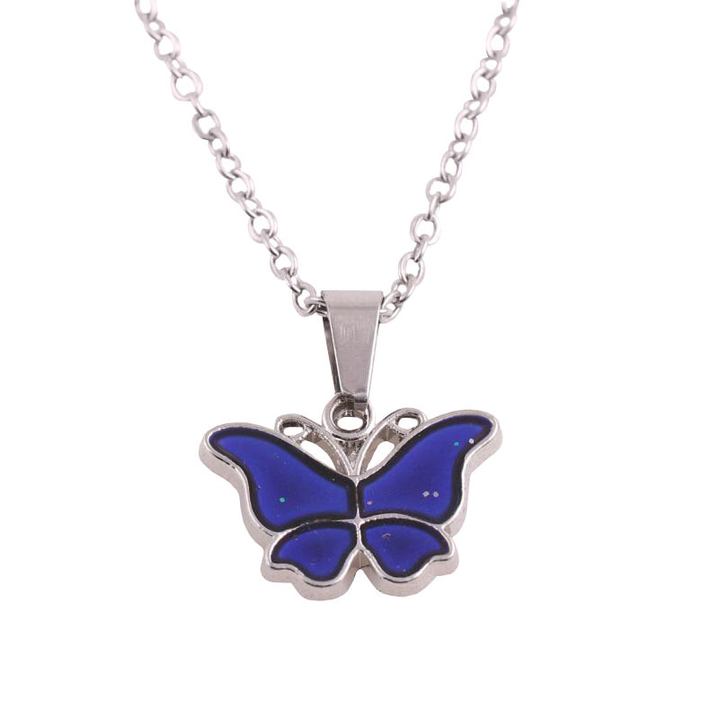 Women's Vintage Style Fashion Butterfly Alloy Necklace Plating No Inlaid Necklaces display picture 1