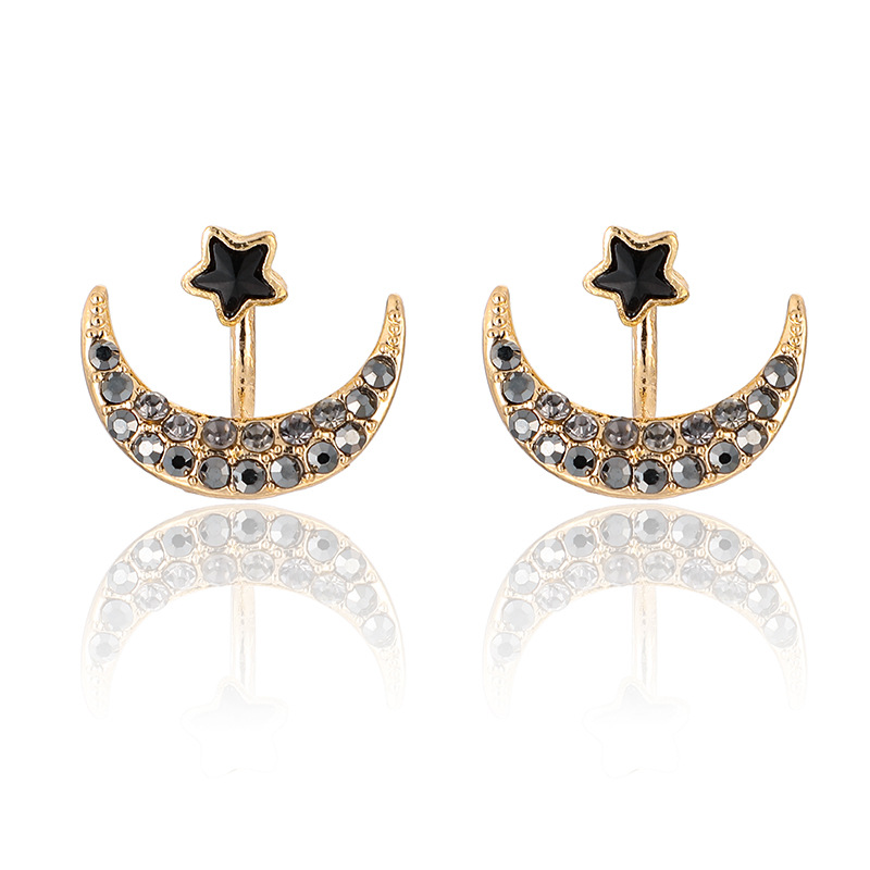 Retro Ethnic Style Geometric Alloy Artificial Rhinestones Earrings display picture 5