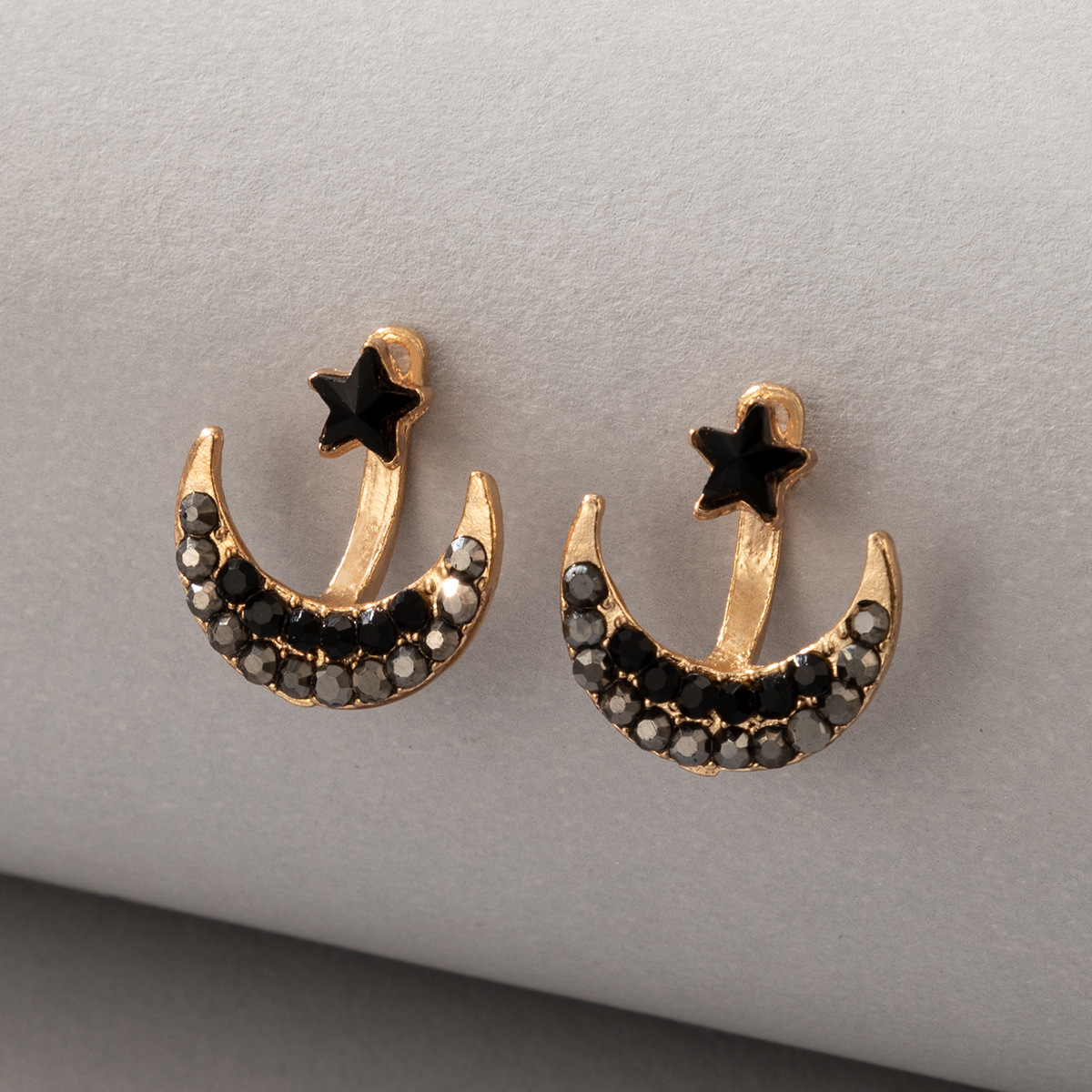 Retro Ethnic Style Geometric Alloy Artificial Rhinestones Earrings display picture 7