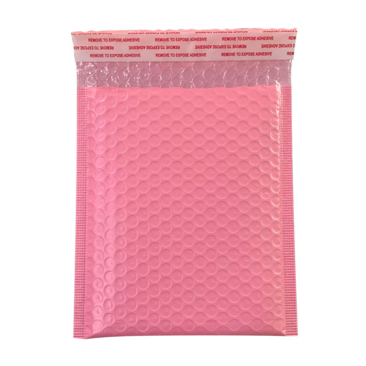 Multicolor Pink Color Thick Clothes' Packaging Express Bubble Bag Wholesale display picture 2