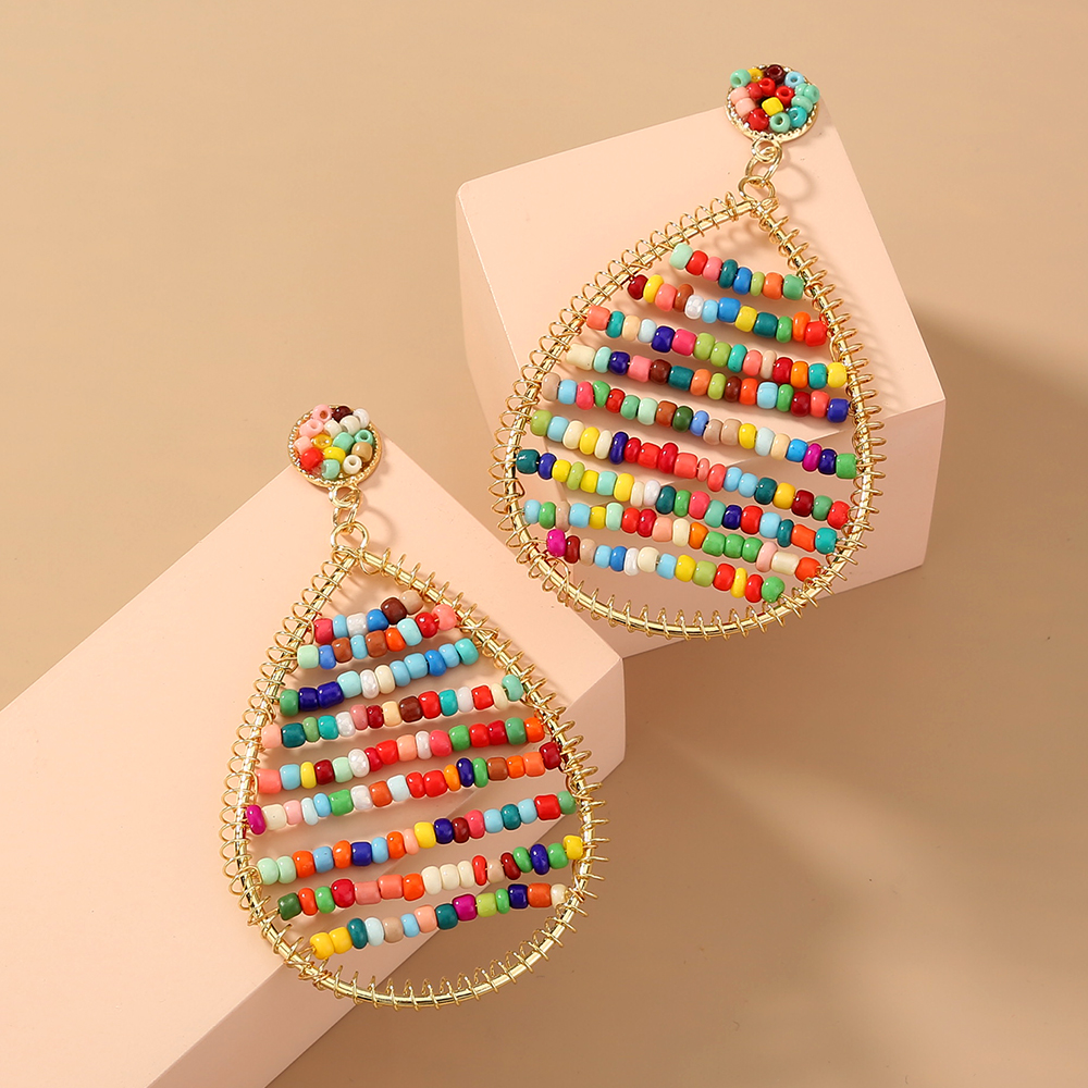 Wholesale Jewelry 1 Pair Fashion Geometric Alloy Alloy Earrings display picture 2